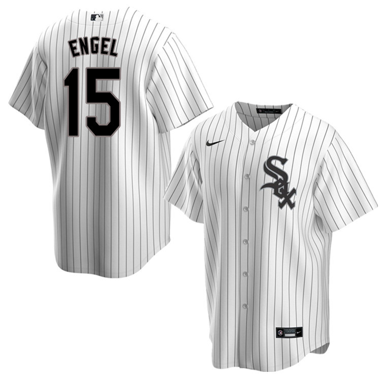 Nike Men #15 Adam Engel Chicago White Sox Baseball Jerseys Sale-Pinstripe